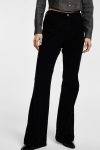 Pantaloni flare in velluto a coste Please 0