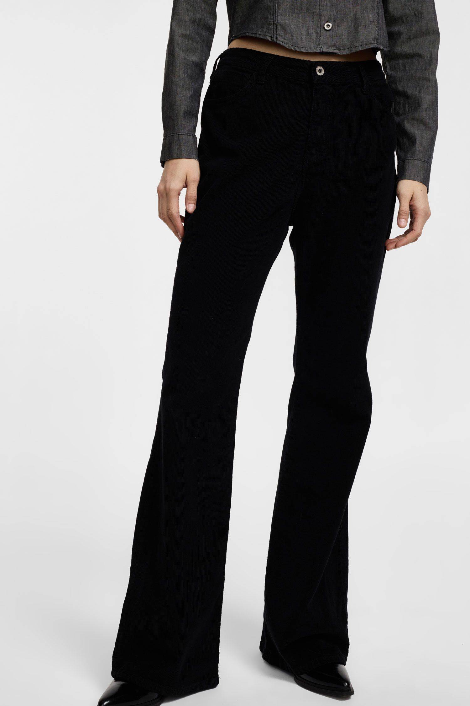 Pantaloni flare in velluto a coste Please 6 Pantaloni flare in velluto a coste Please 6