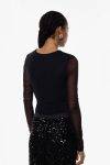 Top in tulle e nodo Imperial