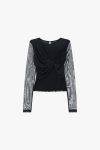 Top in tulle e nodo Imperial
