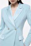 Abito blazer con raso Imperial