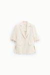 Blazer con maniche corte e spacchi laterali Imperial