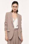 Blazer monopetto a righe con tasche a patta Imperial