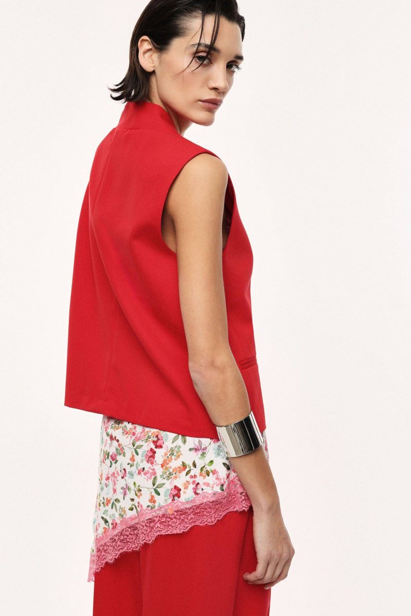 Gilet con finto revers Imperial 0 Gilet con finto revers Imperial 0