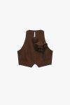 Gilet corto con spilla Imperial