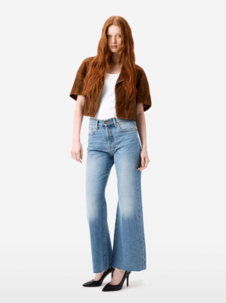 Jeans flare sfrangiato CYCLE