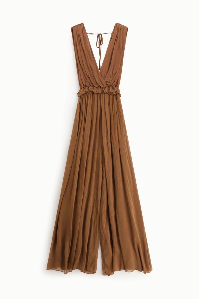 Jumpsuit con vita arricciata Dixie 2 Jumpsuit con vita arricciata Dixie 2