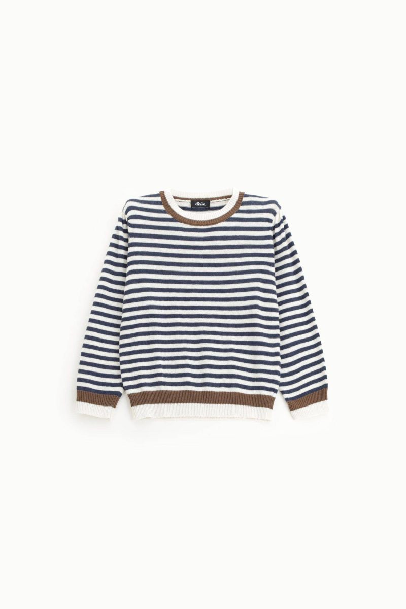 Maglia a righe con profili a contrasto Dixie 2 Maglia a righe con profili a contrasto Dixie 2