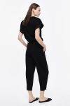Pantaloni cropped con cinta Imperial
