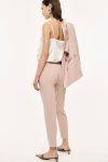 Pantaloni dritti con raso Imperial