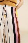 Pantaloni palazzo con motivi righe Dixie