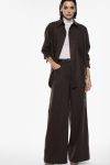 Pantaloni palazzo vita alta ampii Imperial