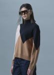 Pull mezzo collo colorblock ICONA Kaos (2)