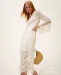 Abito longuette in pizzo Twinset Actitude 4
