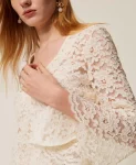 Abito longuette in pizzo Twinset Actitude 4