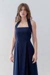Abito lungo scollo halter Jijil (5)