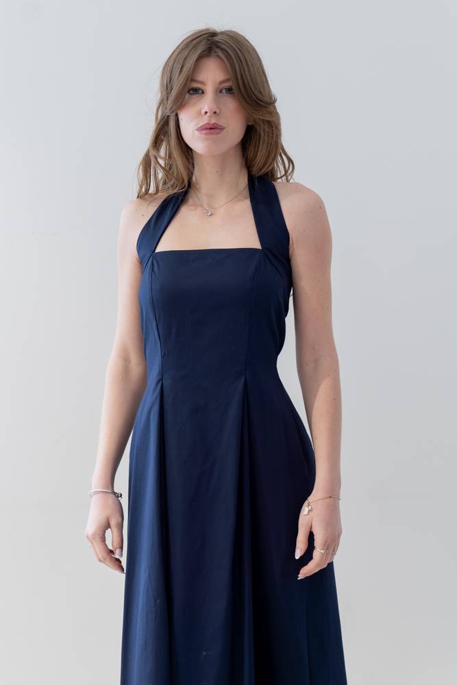 Abito lungo scollo halter Jijil (1) Abito lungo scollo halter Jijil (1)