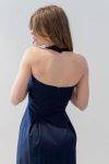 Abito lungo scollo halter Jijil (5)