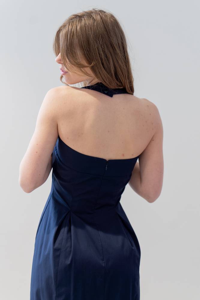 Abito lungo scollo halter Jijil (4) Abito lungo scollo halter Jijil (4)