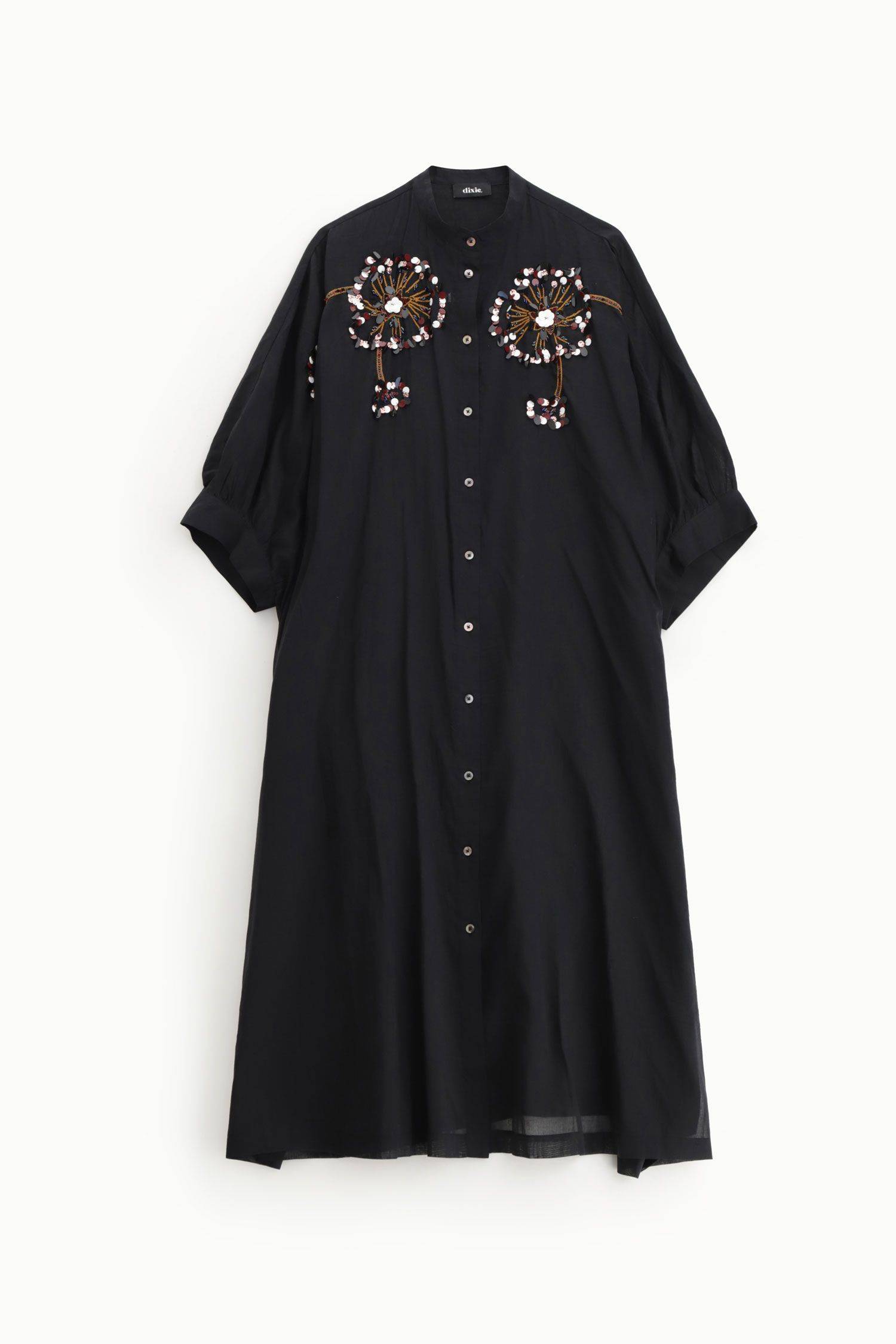 Abito midi con ricamo floreale Dixie 2 Abito midi con ricamo floreale Dixie 2
