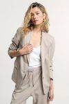 Blazer a righe con tasche a patta Please