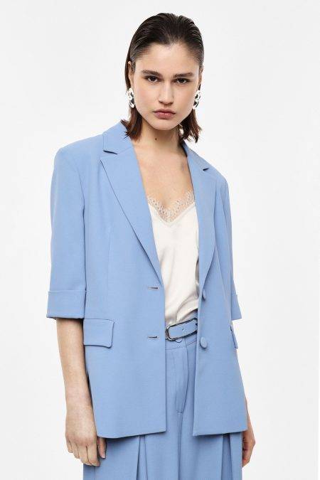 Blazer con maniche corte e spacchi laterali Imperial