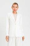 Blazer monopetto con pizzo Twinset Actitude 0