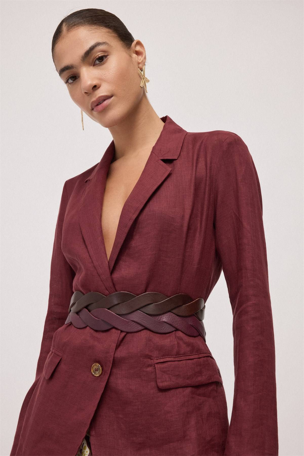 Blazer monopetto in lino Ottod’Ame 2 Blazer monopetto in lino Ottod'Ame 2