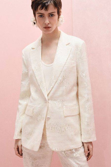 Blazer regular fit con paillettes Imperial 1