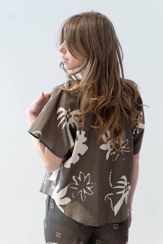Blusa ampia con bottoni Ottod’Ame (4) Blusa ampia con bottoni Ottod'Ame (4)