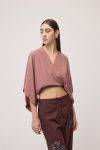 Blusa con scollo incrociato Ottod’Ame 2