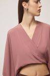 Blusa con scollo incrociato Ottod’Ame 2