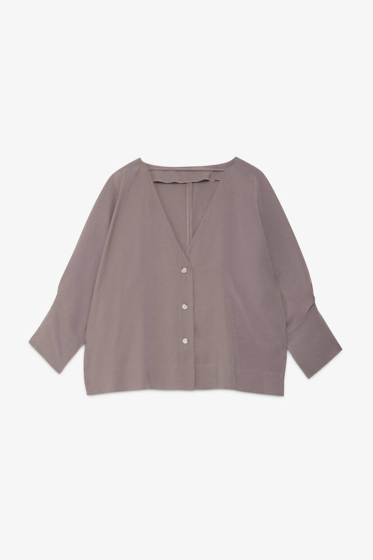 Blusa con scollo sul retro Ottod’Ame 3 Blusa con scollo sul retro Ottod'Ame 3