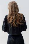 Blusa over plissettata Solotre (1)