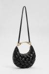Borsa Croissant’ intrecciata a mano Twinset