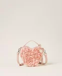 Borsa a tracolla a cuore con fiori Twinset Actitude