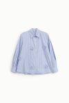 Camicia a righe con dettagli rose Please