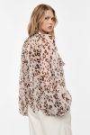 Camicia ampia animalier con fusciacca Imperial 3