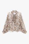 Camicia ampia animalier con fusciacca Imperial 3