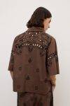 Camicia con fiori traforati Ottod’Ame 0