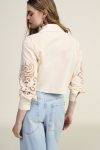 Camicia con ricamo traforato e nodo Dixie 1