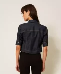 Camicia fitted in jeans Twinset Actitude