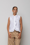 Camicia smanicata con volant Icona Kaos