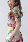 Camicia stampa floreale Milva (2)