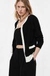 Cardigan con profili a contrasto Imperial 1
