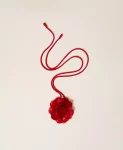 Chocker con fiore in raso Twinset