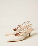 Décolleté sling back con cinturini Twinset 0