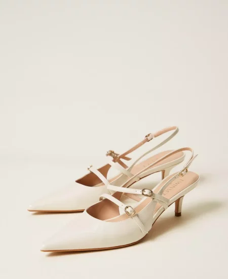 Décolleté sling back con cinturini Twinset 0