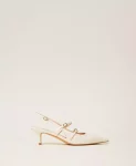 Décolleté sling back con cinturini Twinset 0