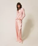 Giacca in cady con bottoni logati Twinset Actitude